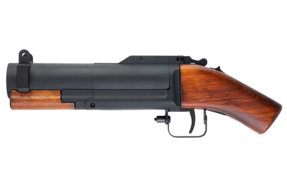 FCW M79 ソードオフガスグレネードランチャー（本物の木材とメタル製の外装）-AIRSOFT GOGO エアガン・サバゲー用品通販