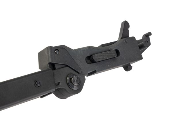 FCW M93R メタル折りたたみ式ストック - ブラック-AIRSOFT GOGO エアガン・サバゲー用品通販