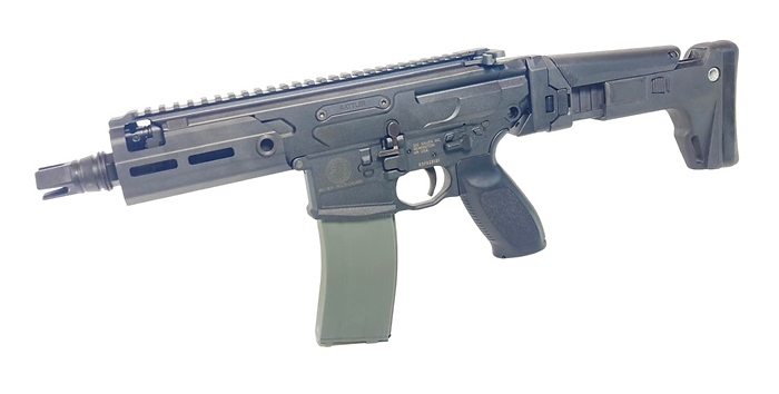FCW マサダ ACR ストックキット MCX/MPX GBBライフル用 - ブラック-AIRSOFT GOGO エアガン・サバゲー用品通販