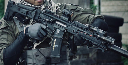 FCW マサダ ACR ストックキット MCX/MPX GBBライフル用 - ブラック-AIRSOFT GOGO エアガン・サバゲー用品通販