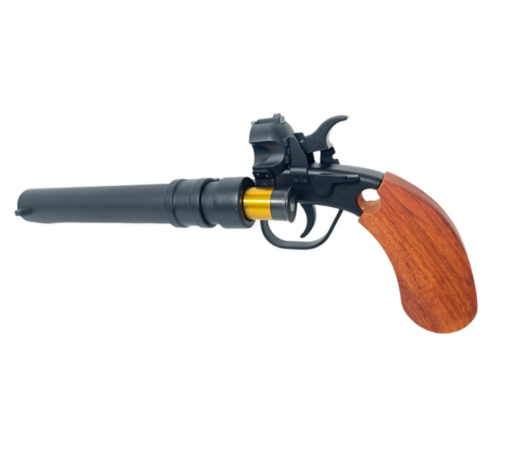 FCW メトロ エクソダス アショット ショットシェルランチャー（リアルウッドグリップ付き、インターナショナルバージョン）（メタルシェル1個付属）-AIRSOFT GOGO エアガン・サバゲー用品通販