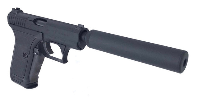 FCW MGC P7M13 GBBP アルミニウム / アルミ製スクリュー切りアウターバレル + サイレンサーセット-AIRSOFT GOGO エアガン・サバゲー用品通販