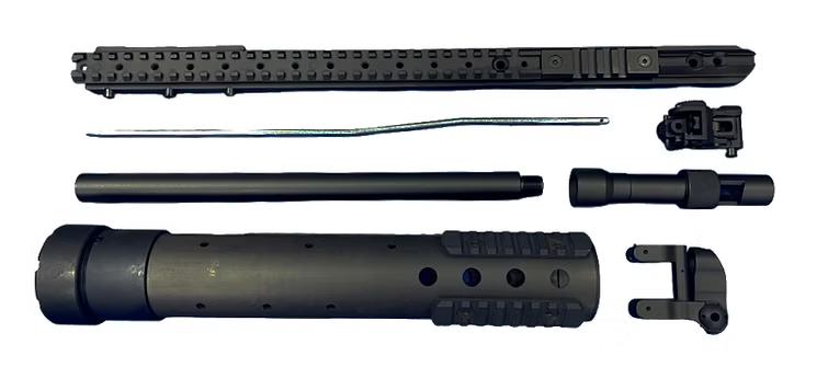 FCW MK12 Mod 0 Gen 1 カーボンファイバーハンドガードセット（ARMSフルマーキング付き）- GBB system-AIRSOFT GOGO エアガン・サバゲー用品通販