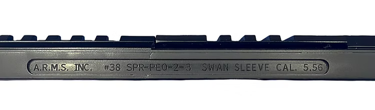 FCW MK12 Mod 0 Gen 1 カーボンファイバーハンドガードセット（ARMSフルマーキング付き）- MWS system-AIRSOFT GOGO エアガン・サバゲー用品通販