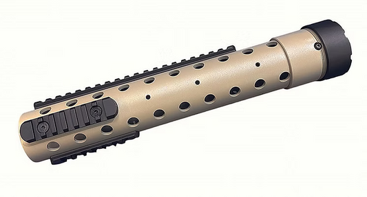 FCW MK12 Mod 0 / H アルミニウム / アルミ製 12.5インチロングハンドガード（セラコート、FDE）-AIRSOFT GOGO エアガン・サバゲー用品通販