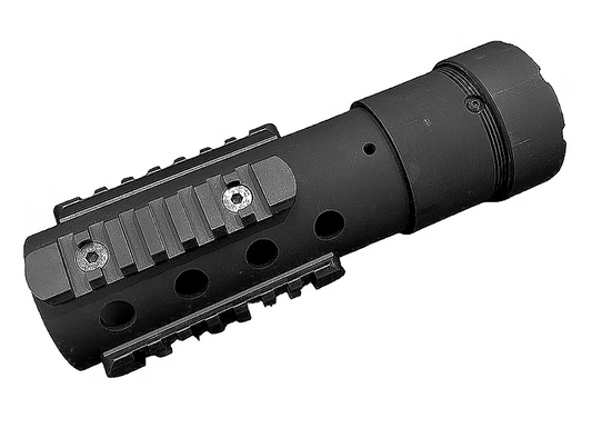 FCW MK12 Mod 0 / H アルミニウム / アルミ製 7インチ ショートハンドガード（ブラック）-AIRSOFT GOGO エアガン・サバゲー用品通販
