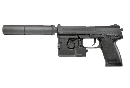 FCW MK23 Socom ライトモジュール TM / KSC MK23 エアソフトガン用-AIRSOFT GOGO エアガン・サバゲー用品通販