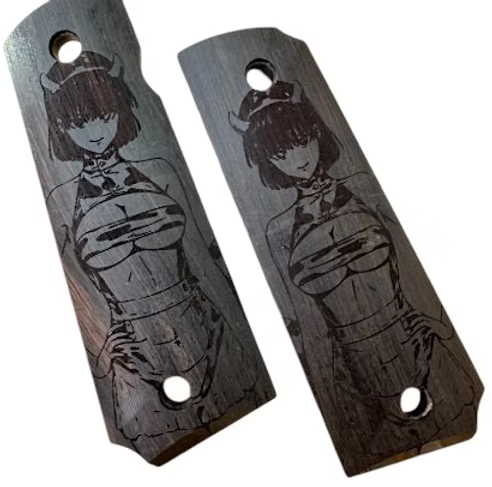 FCW ランジェリーガール 1911 GBBP ウッドグリップ - E-AIRSOFT GOGO エアガン・サバゲー用品通販