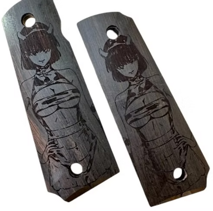 FCW ランジェリーガール 1911 GBBP ウッドグリップ - E-AIRSOFT GOGO エアガン・サバゲー用品通販
