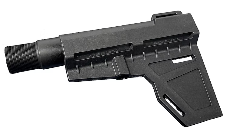 FCW ショックウェーブスタイル アジャスタブルブレード ピストルスタビライザーストック（MWSチューブ付き）-AIRSOFT GOGO エアガン・サバゲー用品通販