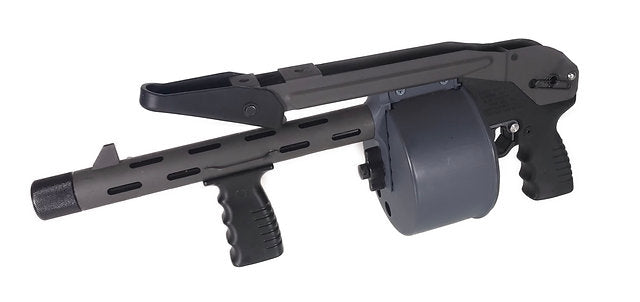 FCW ストライカー12 ガスショットガン 6mm ブラック APS ネイキッドバージョン-AIRSOFT GOGO エアガン・サバゲー用品通販