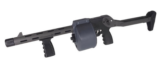 FCW ストライカー12 ガスショットガン 6mm ブラック APS ネイキッドバージョン-AIRSOFT GOGO エアガン・サバゲー用品通販