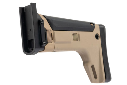 FCW WE / VFC SCAR GBBR 調節可能折りたたみストック - BK / DE-AIRSOFT GOGO エアガン・サバゲー用品通販