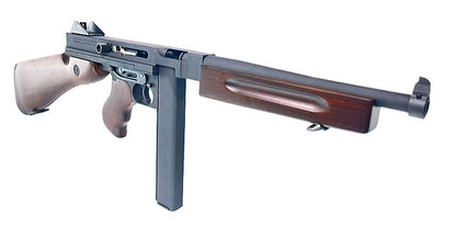 FCW x Cybergun Thompson M1A1 GBBR with RA-TECH Real Wood Custom-AIRSOFT GOGO エアガン・サバゲー用品通販