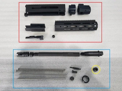 FCW x EHT BRN-180 10.5インチ MWSシステム用アッパーキット - ブラック-AIRSOFT GOGO エアガン・サバゲー用品通販