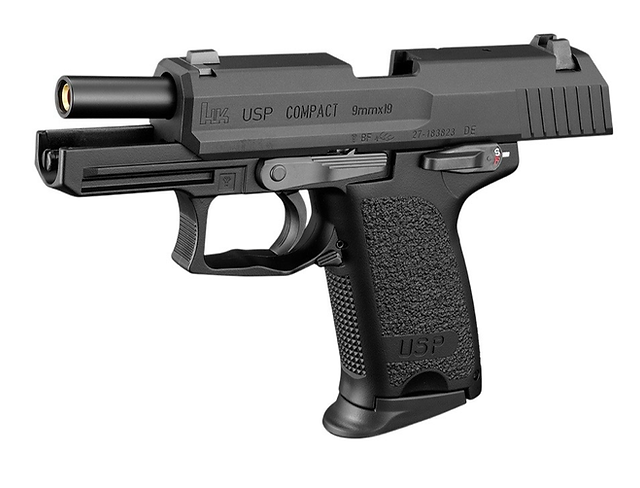 FCW x TM USPコンパクGBBP、Guarder製スチールブラックGBBスライド搭載-AIRSOFT GOGO エアガン・サバゲー用品通販