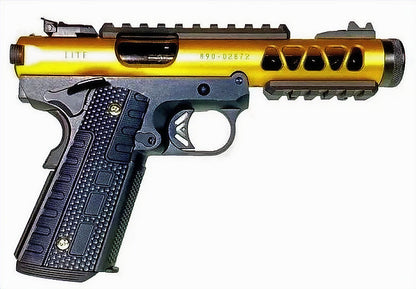 FCW x WE ギャラクシー 1911 GBBピストル ブラックフレーム - 金(きん)-AIRSOFT GOGO エアガン・サバゲー用品通販