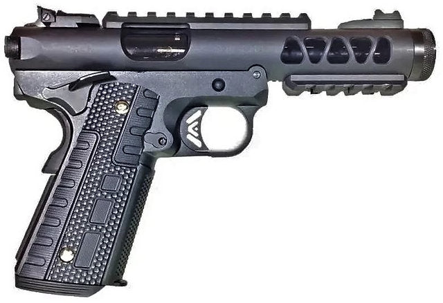 FCW x WE ギャラクシー 1911 GBBピストル ブラックフレーム - ブラック-AIRSOFT GOGO エアガン・サバゲー用品通販