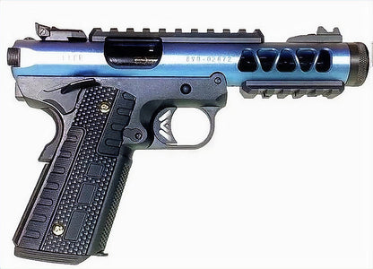FCW x WE ギャラクシー 1911 GBBピストル ブラックフレーム - ブルー-AIRSOFT GOGO エアガン・サバゲー用品通販