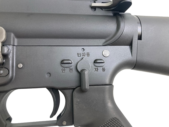FCW x WE KM16A1 M16 GBBR、韓国軍マーク入り - ブラック-AIRSOFT GOGO エアガン・サバゲー用品通販