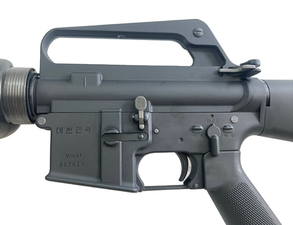 FCW x WE KM16A1 M16 GBBR、韓国軍マーク入り - ブラック-AIRSOFT GOGO エアガン・サバゲー用品通販