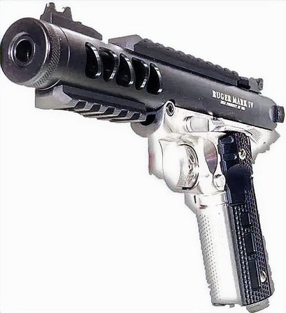 FCW x WE ラグスタイル 1911 ギャラクシー GBB ピストル - ブラック-AIRSOFT GOGO エアガン・サバゲー用品通販