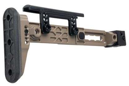 FCW ZenitCo MI Alphaタイプストック（1913ピカティニーアダプターーー付き） - DE-AIRSOFT GOGO エアガン・サバゲー用品通販