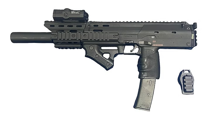 FCW製 1913ピカティニーレイルストックアダプターー（Tokyo Marui MP7 GBB用）-AIRSOFT GOGO エアガン・サバゲー用品通販