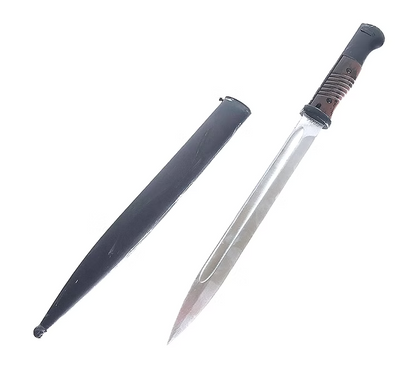 FCW製 KAR98K用 ABS樹脂製バヨネット（銀(ぎん)）-AIRSOFT GOGO エアガン・サバゲー用品通販