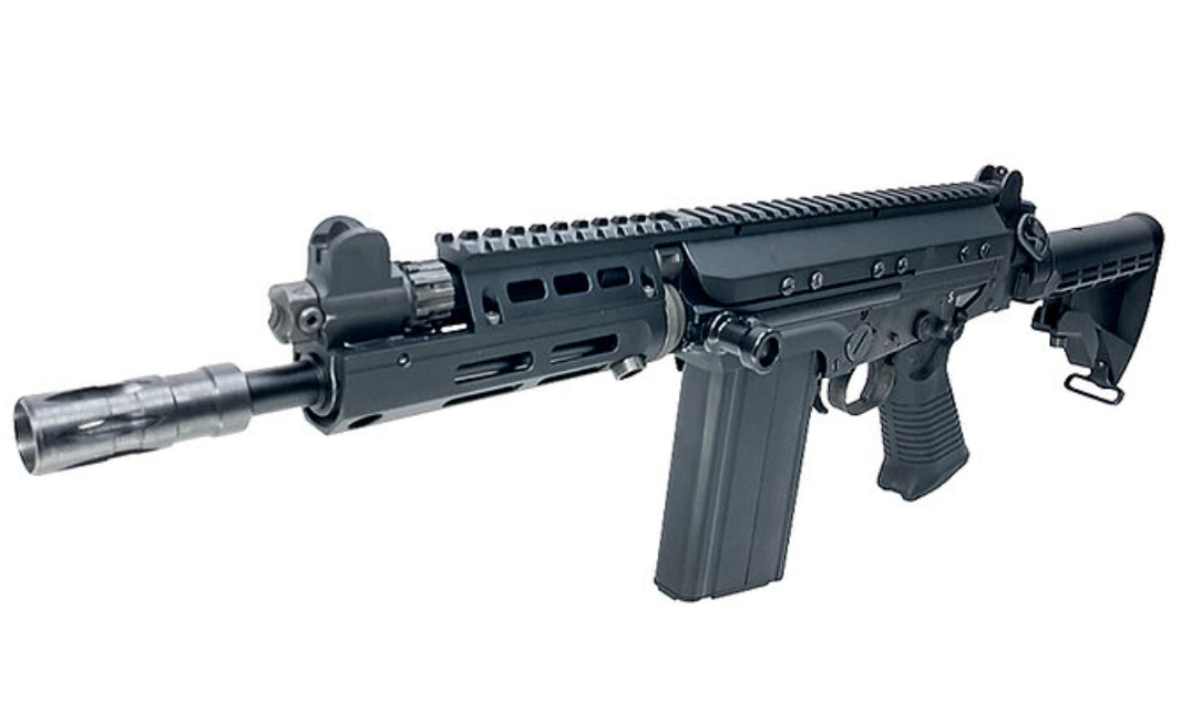 FCWカスタム VFC LAR OSW MK1 GBBRからSA58 SBR（DSAマーキング付き）-AIRSOFT GOGO エアガン・サバゲー用品通販
