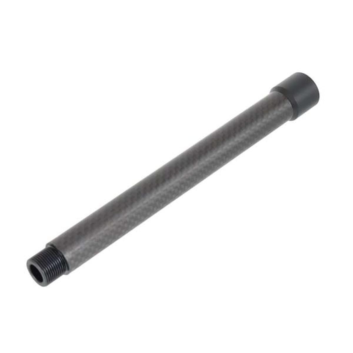 First Factory カーボンアウターバレル(長さ 7 インチ、14mm CCW ネジ、ブラック)-AIRSOFT GOGO エアガン・サバゲー用品通販