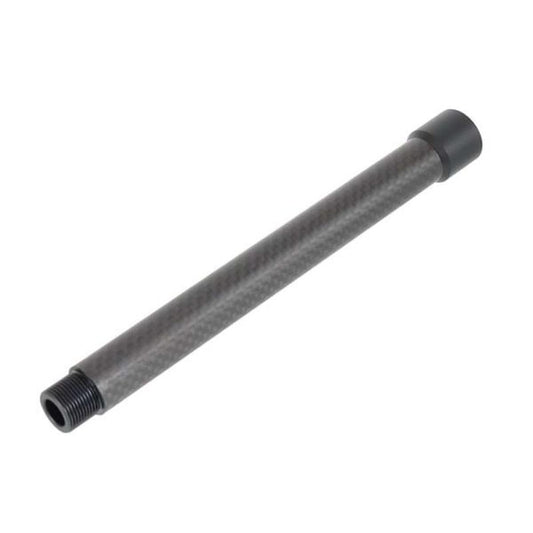First Factory カーボンアウターバレル(長さ 7 インチ、14mm CCW ネジ、ブラック)-AIRSOFT GOGO エアガン・サバゲー用品通販