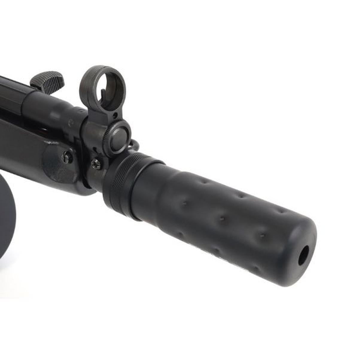 FIRST FACTORY サイレンサーアタッチメント NEO R 東京マルイ MP5 A4/ A5/ A5HC /J/ RAS AEG 用 - ブラック (14MMCCW)-AIRSOFT GOGO エアガン・サバゲー用品通販