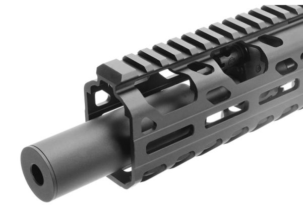 First Factory SIG Sauer MCX AEG エアソフトガン 調整可能アウターバレル＆ガスブロックセット（14mm逆スクリュー）-AIRSOFT GOGO エアガン・サバゲー用品通販