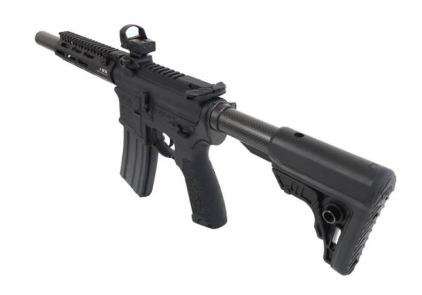 First Factory Tokyo Marui M4 AEG カーボンストックパイプ - ブラック-AIRSOFT GOGO エアガン・サバゲー用品通販