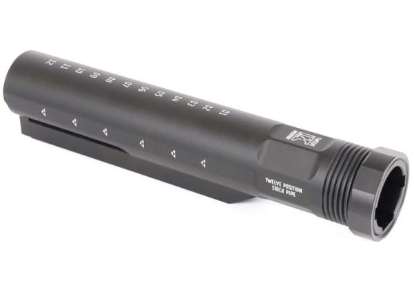 First Factory製 軽量12ポジションM4電動ガンバッファーチューブ - ブラック-AIRSOFT GOGO エアガン・サバゲー用品通販