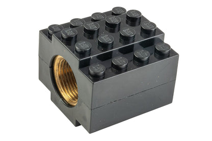 First Factory製ブロックフラッシュハイダー（14mmCCW - ブラック）-AIRSOFT GOGO エアガン・サバゲー用品通販