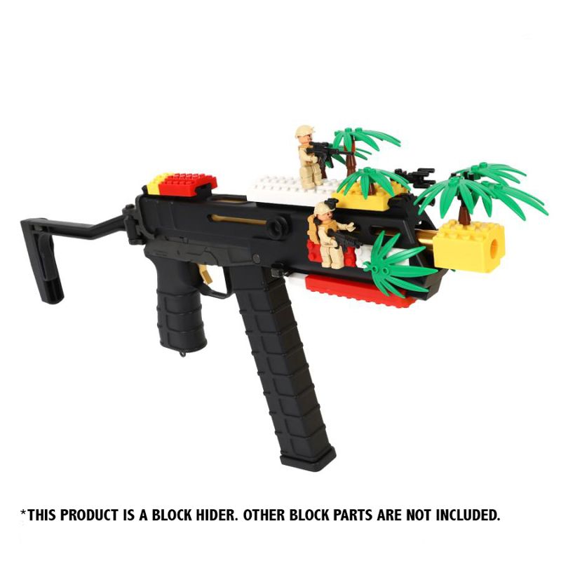 First Factory製ブロックフラッシュハイダー（14mmCCW - イエロー）-AIRSOFT GOGO エアガン・サバゲー用品通販