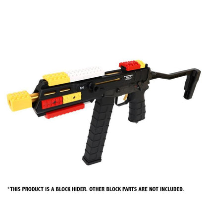 First Factory製ブロックフラッシュハイダー（14mmCCW - イエロー）-AIRSOFT GOGO エアガン・サバゲー用品通販