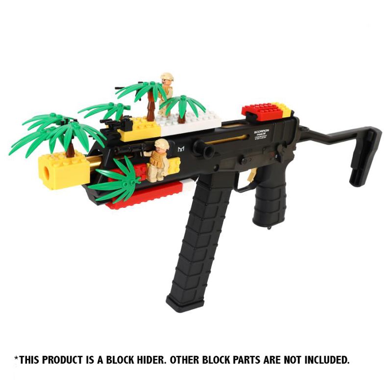 First Factory製ブロックフラッシュハイダー（14mmCCW - イエロー）-AIRSOFT GOGO エアガン・サバゲー用品通販