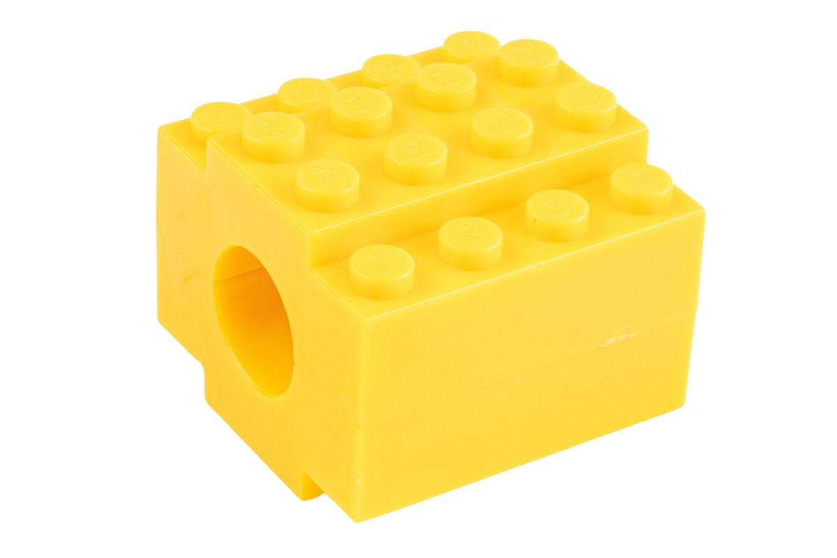 First Factory製ブロックフラッシュハイダー（14mmCCW - イエロー）-AIRSOFT GOGO エアガン・サバゲー用品通販