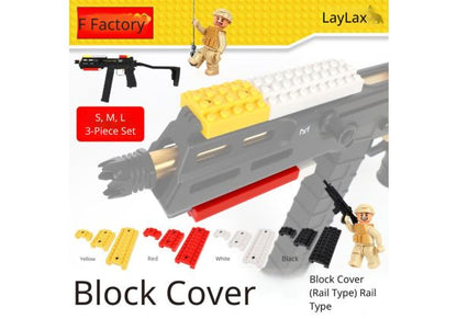 First Factoryブロック ピカティニーカバー（赤）-AIRSOFT GOGO エアガン・サバゲー用品通販