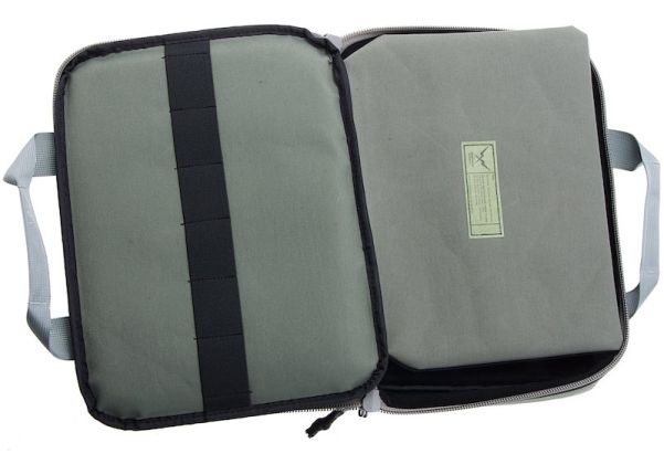 Flash Force Industries (FFI) UC D2 ピストルバッグ - グレー (寸法: 32 x 24.5 x 6 cm)-AIRSOFT GOGO エアガン・サバゲー用品通販