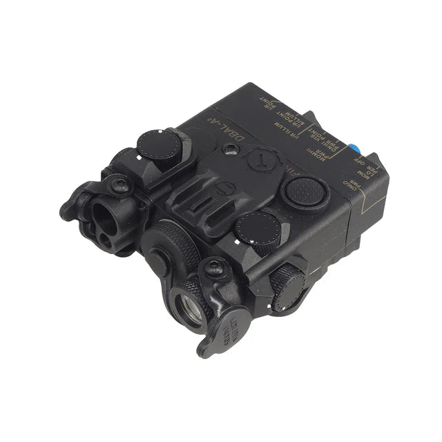 FMA ナイロン AN/PEQ-15A DBAL-A2 戦術 IR レーザー インジケーター (FMA-TB1459) - ブラック-AIRSOFT GOGO エアガン・サバゲー用品通販