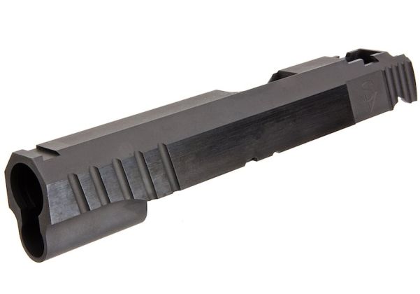FPR CNC Infinity SV スチールGBBスライド Tokyo Marui HI-CAPA 5.1 GBB用 - ブラック-AIRSOFT GOGO エアガン・サバゲー用品通販