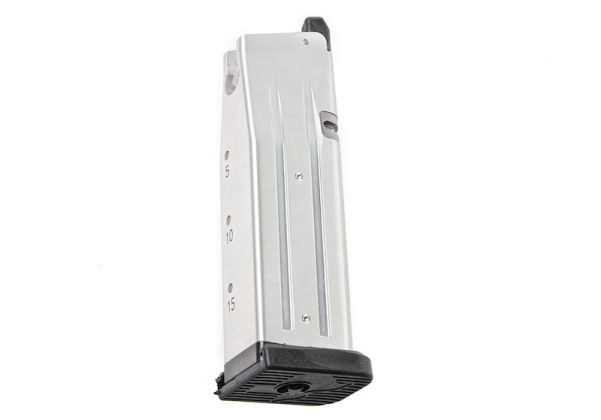 FPR Hi Capa 5.1 グリーンガスマガジン（20発装填、CNCスチール製、STIリアルタイプ（126mm））-AIRSOFT GOGO エアガン・サバゲー用品通販