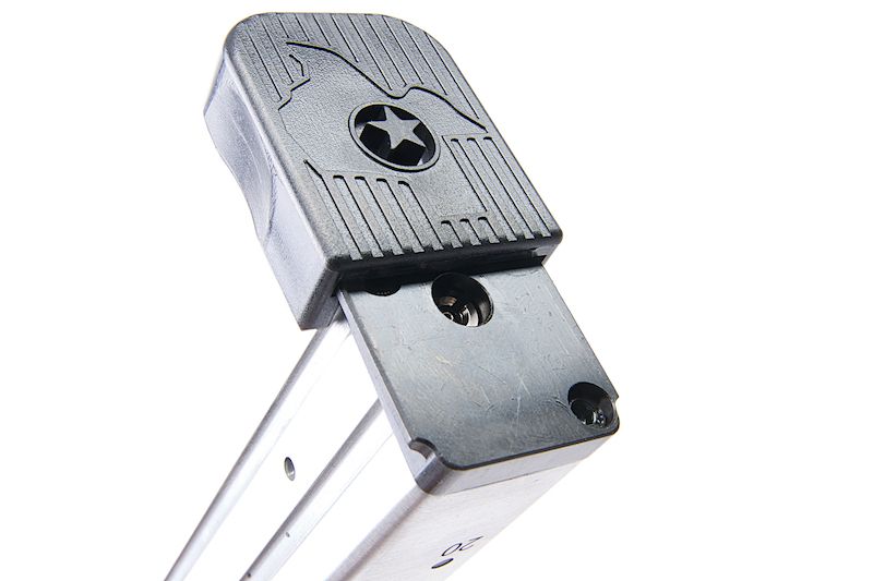 FPR Hi Capa 5.1 グリーンガスマガジン（31発装填、CNCスチール製、STIリアルタイプ（150mm））-AIRSOFT GOGO エアガン・サバゲー用品通販