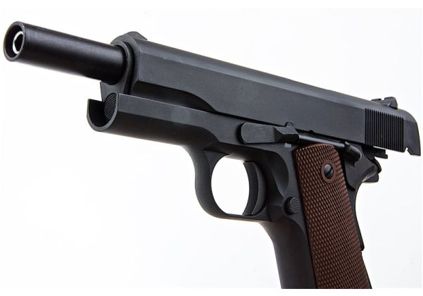GBLS DAS M1911A1 GBBエアソフトピストル（フルスチール、ブラック）-AIRSOFT GOGO エアガン・サバゲー用品通販