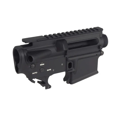 G&D M4 フラットトップレシーバー - DTW / PTW M4 用マーキングなし (GD-0307) - ブラック-AIRSOFT GOGO エアガン・サバゲー用品通販