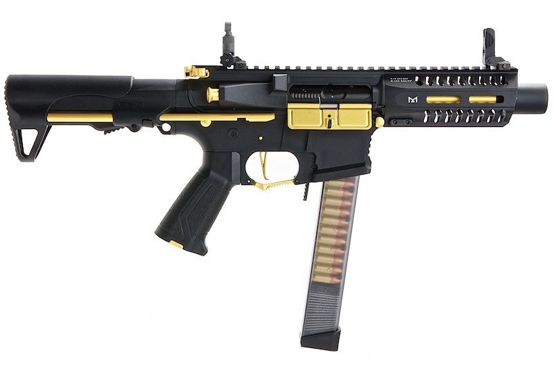 G&G ARP9 ステルス金(きん) エアソフト M4 9mm 電動ライフル-AIRSOFT GOGO エアガン・サバゲー用品通販